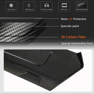 Cubierta de maletero en carbono (2019-2022, Carbono) Chevrolet Corvette C8 2019- foto 4
