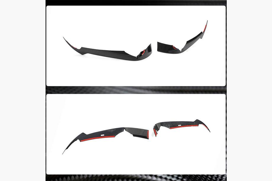 Chevrolet Corvette C8 2019- Cubiertas de Parachoques Delantero de Carbono (2019-2022) Foto 4