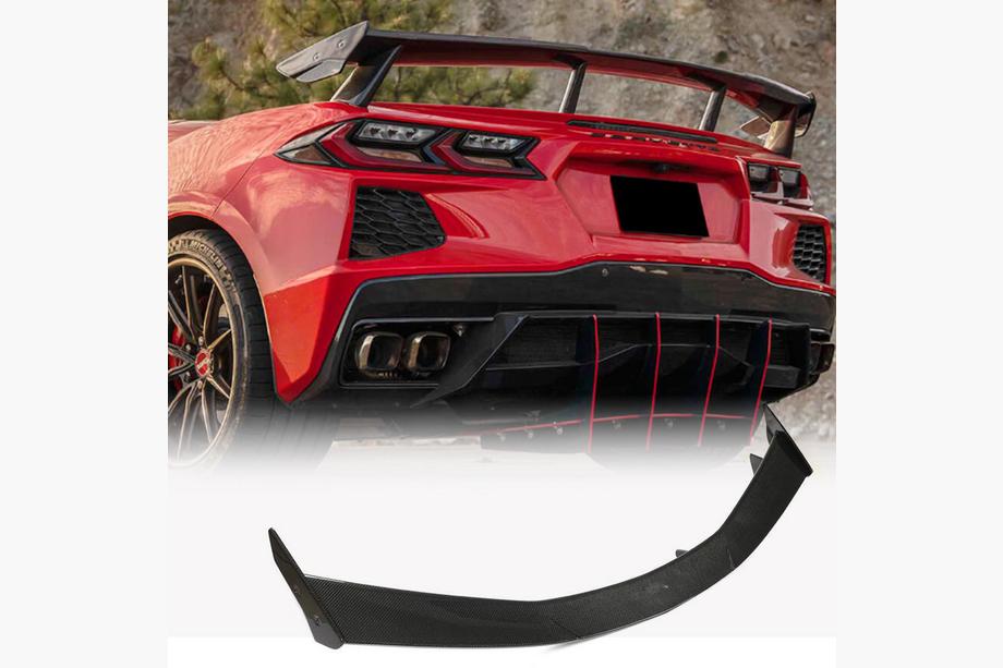 Chevrolet Corvette C8 2019- Alerón V1 (Carbono) Image