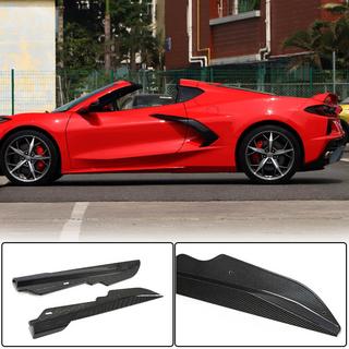Faldones Laterales (Carbono) Chevrolet Corvette C8 2019- foto 1
