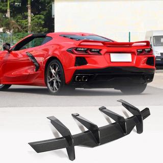 Difusor Trasero V2 (2019-2022, Carbono) Chevrolet Corvette C8 2019- foto 1
