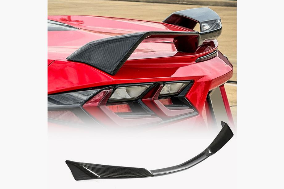Chevrolet Corvette C8 2019- Alerón V2 (Carbono) Image