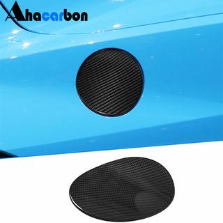 Cubierta de Tapa de Combustible de Carbono Chevrolet Corvette C8 2019- foto 1
