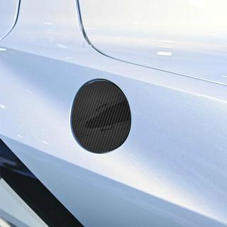Cubierta de Tapa de Combustible de Carbono Chevrolet Corvette C8 2019- foto 3