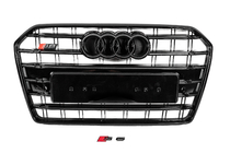 Audi A6 C7 2011-2017 Parrilla Delantera Negra S-Style (2014-2017) foto 2
