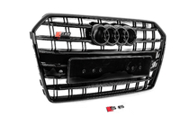Audi A6 C7 2011-2017 Parrilla Delantera Negra S-Style (2014-2017) foto 4