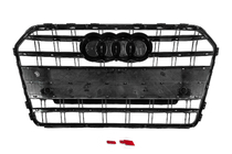 Audi A6 C7 2011-2017 Parrilla Delantera Negra S-Style (2014-2017) foto 5