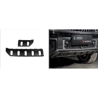 Labio inferior de parachoques delantero para G63 AMG, Carbono foto 3