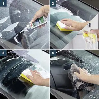 Pulidor y Limpiador Intensivo de Cristales SONAX 250 ml foto 4