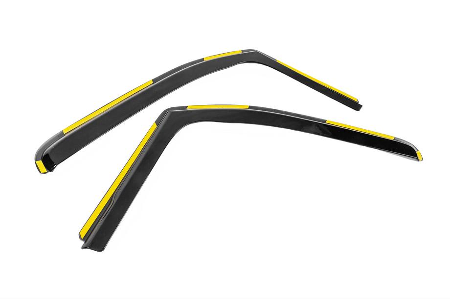 Peugeot Partner/Rifter 2019- Deflectores de viento insertables Niken Luxury (2 uds) Foto 6