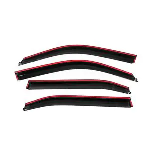 Deflectores de Ventana con Moldura Cromada Niken Luxury (EU/Asia, 4 uds) Honda HR-V 2021- foto 4