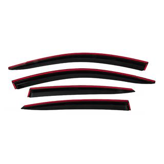 Deflectores de Ventana con Moldura Cromada Niken Luxury (4 uds) Hyundai Ioniq 6 2022- foto 4