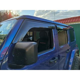 Deflectores de Ventana Niken Luxury (4 uds) Jeep Wrangler 2018- foto 3