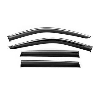 Deflectores de Ventana con Moldura Cromada Niken Luxury (4 uds) Jeep Grand Cherokee WK2 2010-2021 foto 1