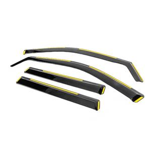 Deflectores de aire encastrables Niken Luxury (4 uds) Jeep Grand Cherokee WK2 2010-2021 foto 2