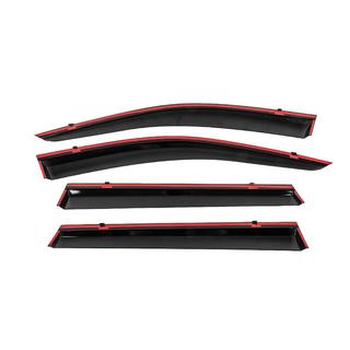 Deflectores de Ventana con Moldura Cromada Niken Luxury (4 uds) Jeep Cherokee KL 2013- foto 4