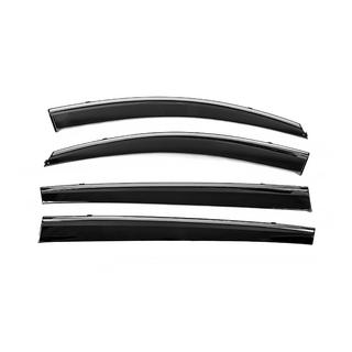 Deflectores de Ventana con Moldura Cromada Niken Luxury (4 uds) Kia Sportage 2010-2015 foto 2