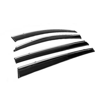 Deflectores de Ventana con Moldura Cromada Niken Luxury (4 uds) Kia Sportage 2010-2015 foto 4