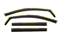 Mitsubishi L200 2015-2024 Deflectores de aire encastrables Niken Luxury (4 uds) foto 1