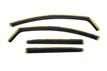 Renault Megane IV 2016-2025 Deflectores de viento insertables Niken Luxury (HB, 4 uds) foto 1