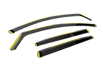 Renault Megane IV 2016-2025 Deflectores de viento insertables Niken Luxury (HB, 4 uds) foto 3