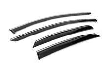 Toyota bZ3 2023- Deflectores de Ventana con Moldura Cromada Niken Luxury (4 uds) foto 3