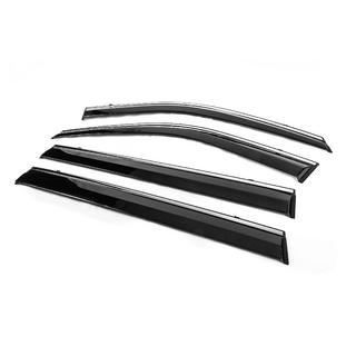 Deflectores de Ventana con Moldura Cromada Niken Luxury (4 uds) foto 4