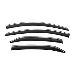 Deflectores de Ventana con Moldura Cromada Niken Luxury (4 uds) Toyota Corolla 2013-2019 foto 2