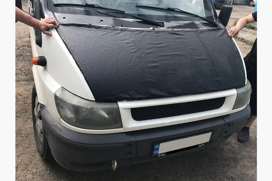 Ford Transit 2000–2014 Funda de capó (2000-2006, cuero sintético) Image