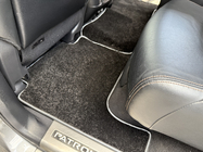 Nissan Armada 2016-2024 Alfombrillas de tela Deluxe (3 filas, Negro) foto 9