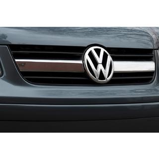 Cubiertas centrales de parrilla (2 uds, acero inoxidable) Volkswagen T5 Transporter 2003-2010 foto 1
