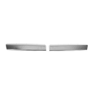Cubiertas centrales de parrilla (2 uds, acero inoxidable) Volkswagen T5 Transporter 2003-2010 foto 2