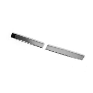 Cubiertas centrales de parrilla (2 uds, acero inoxidable) Volkswagen T5 Transporter 2003-2010 foto 4