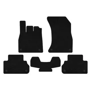 Alfombrillas de moqueta Deluxe (Negro)