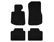 BMW 4 Series F32/F33/F36 2012-2020 Alfombrillas de moqueta Deluxe V2 (Negro) foto 1