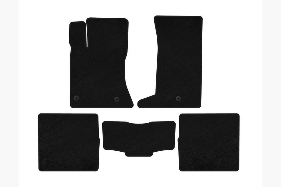 Cadillac SRX 2004-2009 Alfombrillas textiles Deluxe (negro) Image