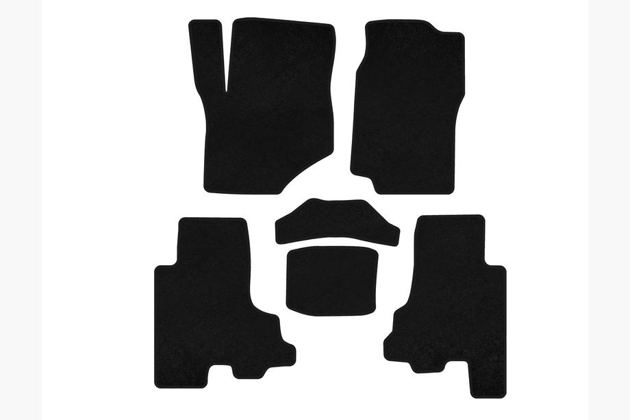 Chevrolet Trailblazer 2002-2012 Alfombrillas de moqueta Deluxe (Negro) Image