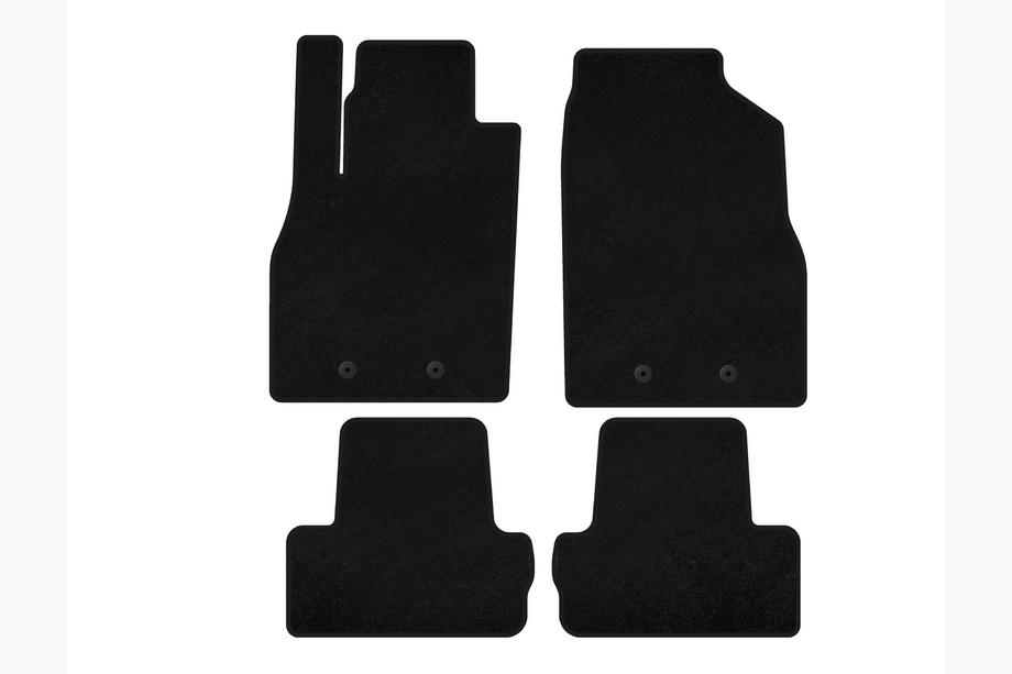 Chevrolet Volt 2010-2016 Alfombrillas de moqueta Deluxe (Negro) Image