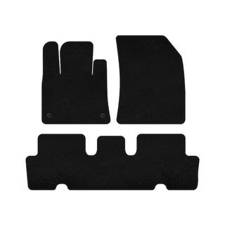 Alfombrillas textiles Deluxe V1 (2 filas, negro) Citroen C-4 Picasso 2013–2022 foto 1