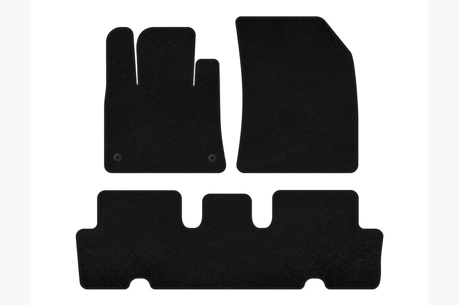 Citroen C-4 Picasso 2013–2022 Alfombrillas textiles Deluxe V1 (2 filas, negro) Image