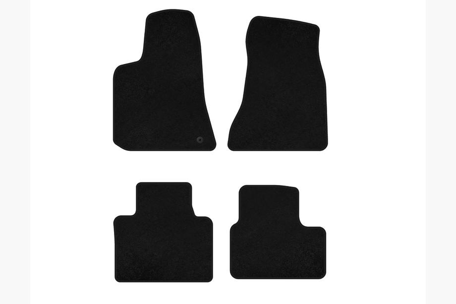 Dodge Charger 2005-2010 Alfombrillas de moqueta Deluxe (2005-2010, Negro) Image