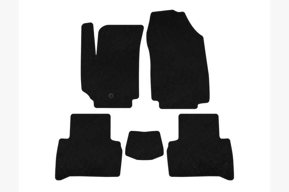 Fiat Croma 2005-2010 Alfombrillas de moqueta Deluxe (2007-2010, SW, Negro) Foto 1