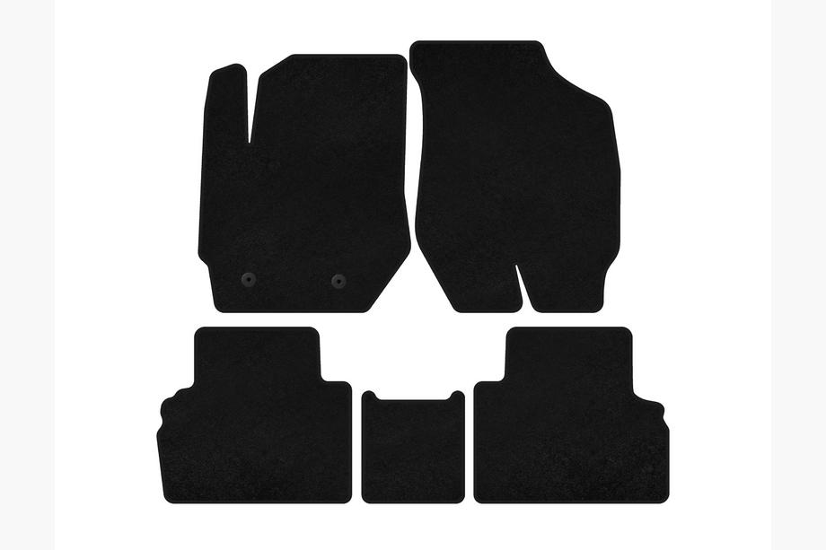 Ford Escape 2008-2013 Alfombrillas de moqueta Deluxe (Negro) Image