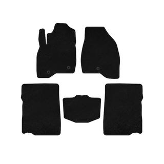 Alfombrillas textiles Deluxe (2017-2019, 2ª fila, 7 plazas, negro) foto 1