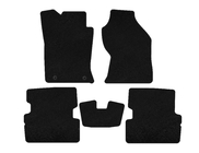 Ford Focus I 1998-2005 Alfombrillas de moqueta Deluxe (2001-2005, SW, negro) foto 1