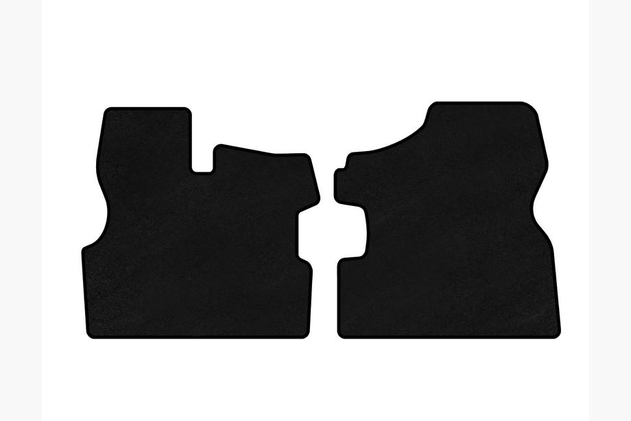 Ford Transit 1991-2000 Alfombrillas de moqueta Deluxe (Negro) Image