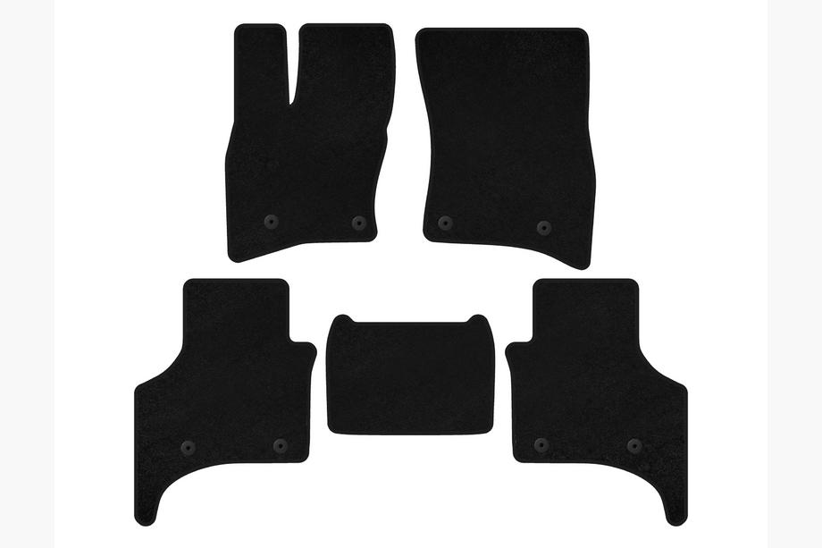 Land Rover Defender 2019- Alfombrillas de moqueta Deluxe (5 puertas, negro) Foto 1