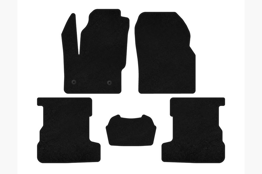Lincoln MKC 2015- Alfombrillas de moqueta Deluxe (Negro) Image