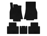 Mercedes B-class W245 2005-2011 Alfombrillas de moqueta Deluxe (Negro) foto 1