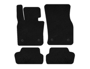 Mini Cooper F55/56/57 2014-2023 Alfombrillas de tela Deluxe (para F56, negro) foto 1